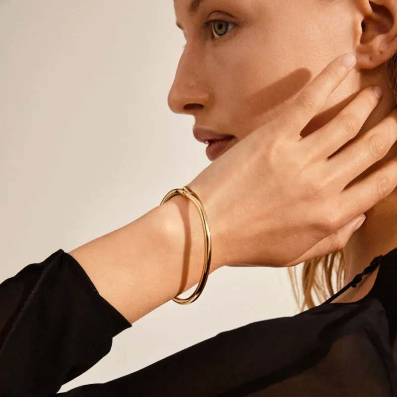 Pilgrim Sophia Bangle - Gold sold by Boutique with Grace