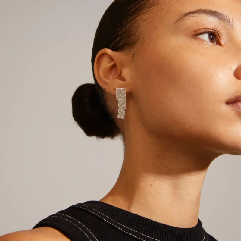 Pilgrim Klaudia Earrings - Silver sold by Boutique with Grace