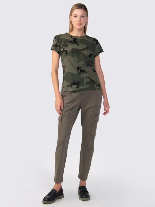 Sanctuary The Perfect Tee - Hiker Camo sold by Boutique with Grace