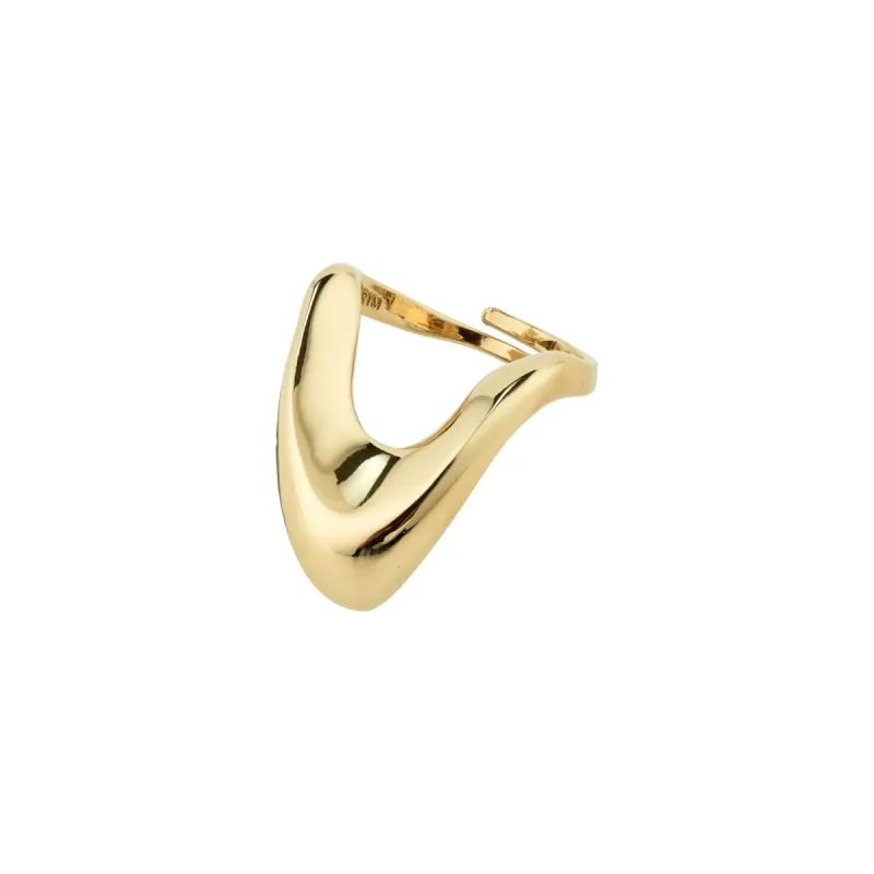 Pilgrim Cloud Ring - Gold sold by Boutique with Grace
