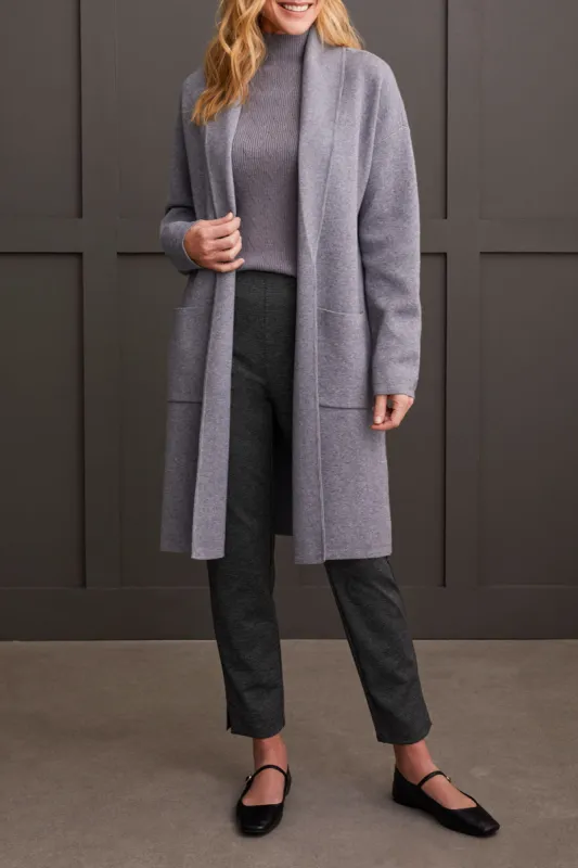 Tribal Coatigan - Heather Charcoal sold by Boutique with Grace