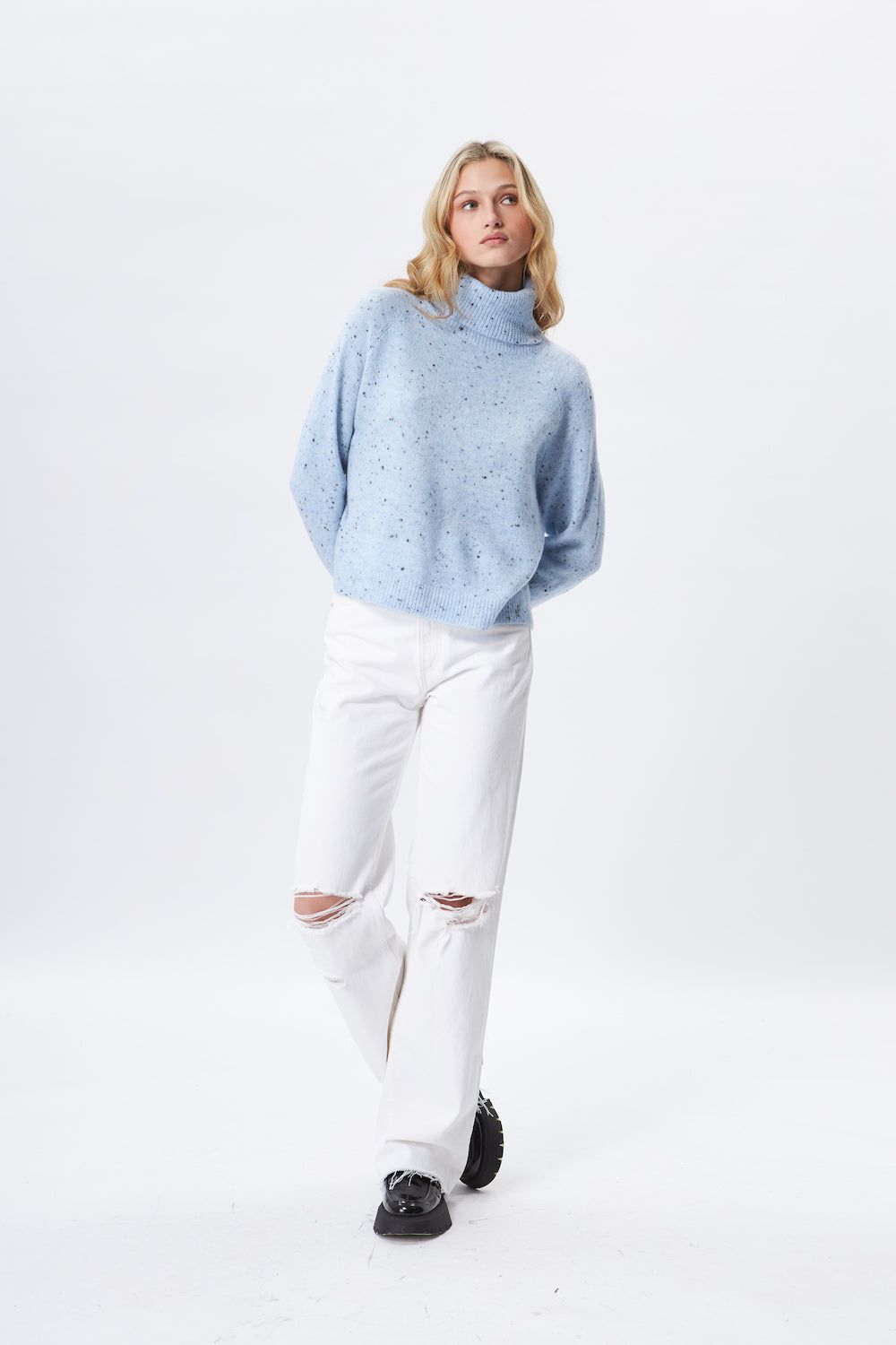 John & Jenn Emmett Sweater - Clear Sky sold by Boutique with Grace product image thumbnail 2