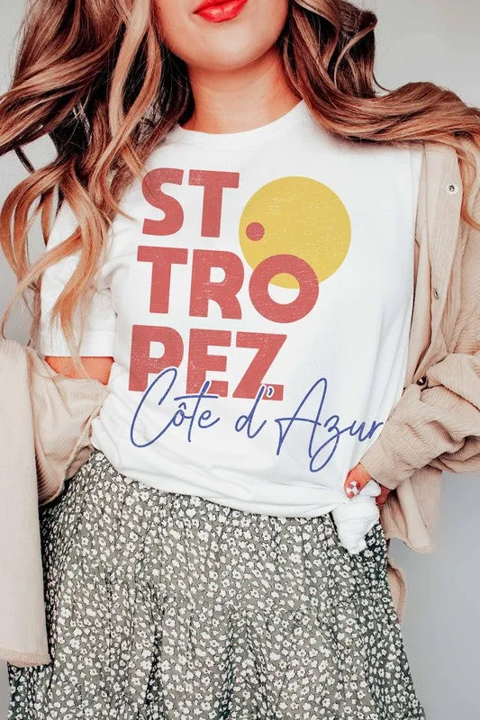 WKNDER Graphic Tee - St. Tropez sold by Boutique with Grace product image thumbnail 2