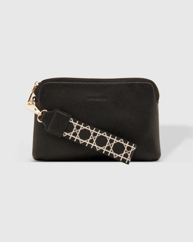 Louenhide Mandy Wristlet  - Black sold by Boutique with Grace