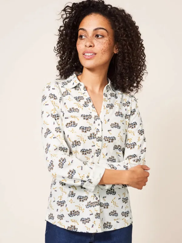 White Stuff Annie Jersey Shirt - Nat Multi sold by Boutique with Grace
