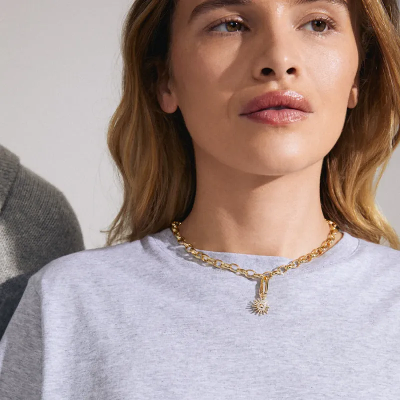 Pilgrim Sun Charm - Gold sold by Boutique with Grace