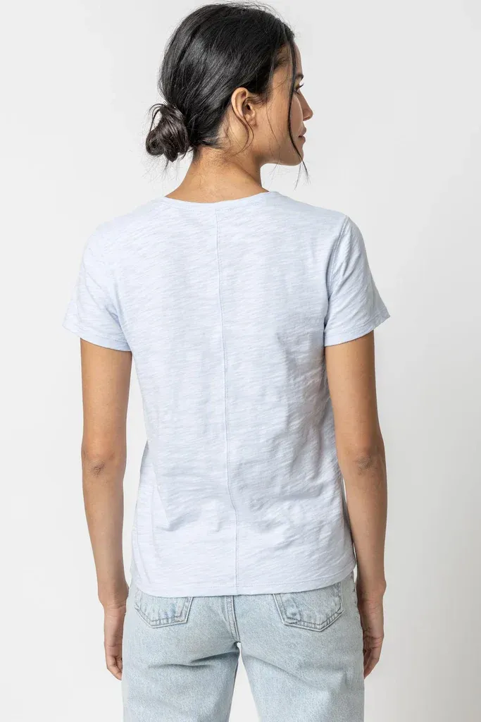 Lilla P SS V Neck Tee - Hyacinth sold by Boutique with Grace product image thumbnail 2