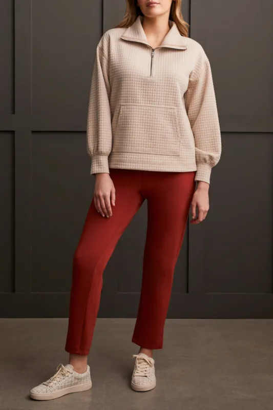 Tribal Jessica Kangaroo Top - Frost Grey sold by Boutique with Grace