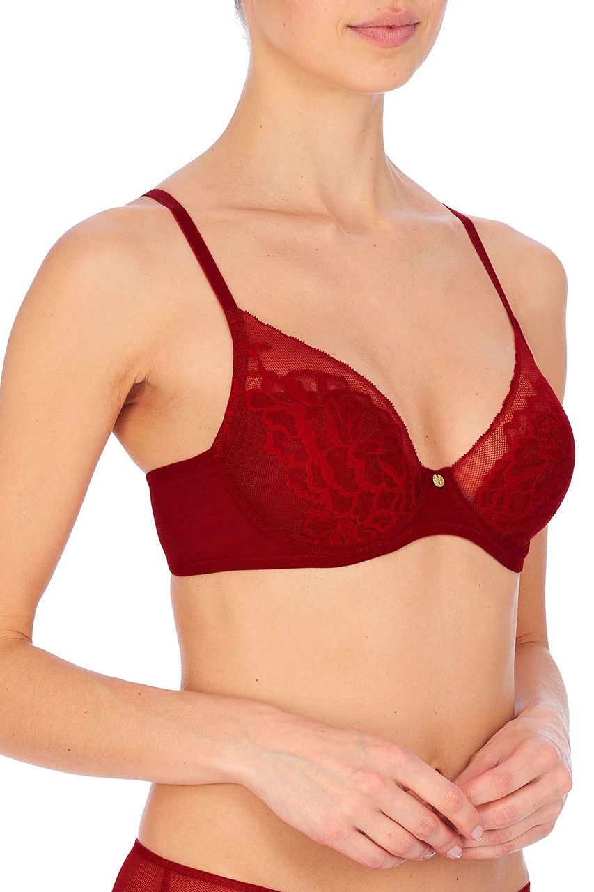 Natori Flora Contour Bra - Strawberry sold by Boutique with Grace product image thumbnail 3