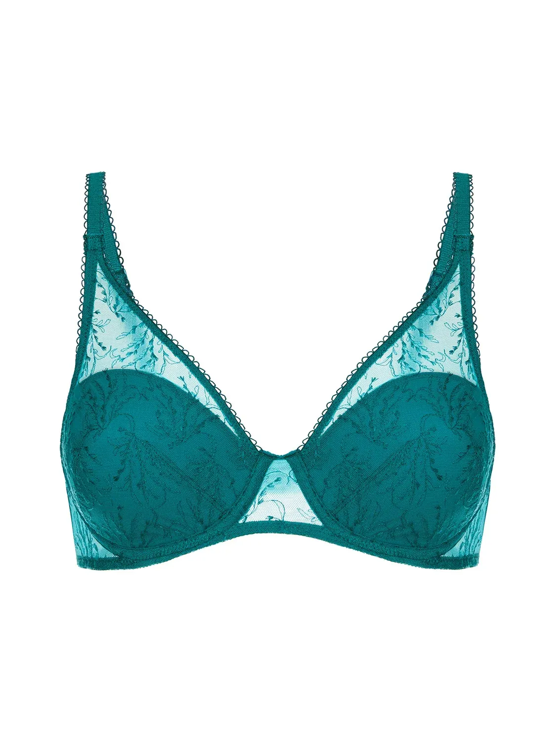 Simone Perele Opaline 3D Spacer - Emerald Green 38C ONLY sold by Boutique with Grace product image thumbnail 2