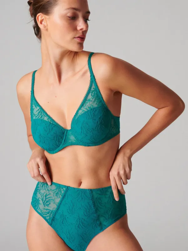 Simone Perele Opaline 3D Spacer - Emerald Green 38C ONLY sold by Boutique with Grace
