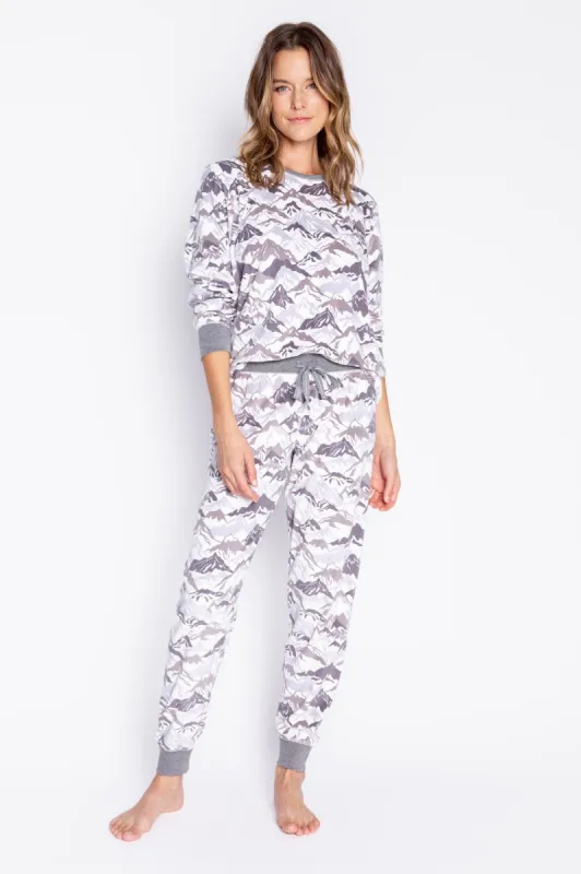 PJ Salvage Mountain Bound PJ Set - Ivory sold by Boutique with Grace