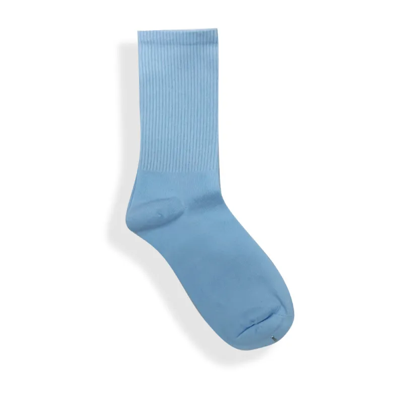Lyla & Luxe Basic Ribbed Socks - Blue sold by Boutique with Grace