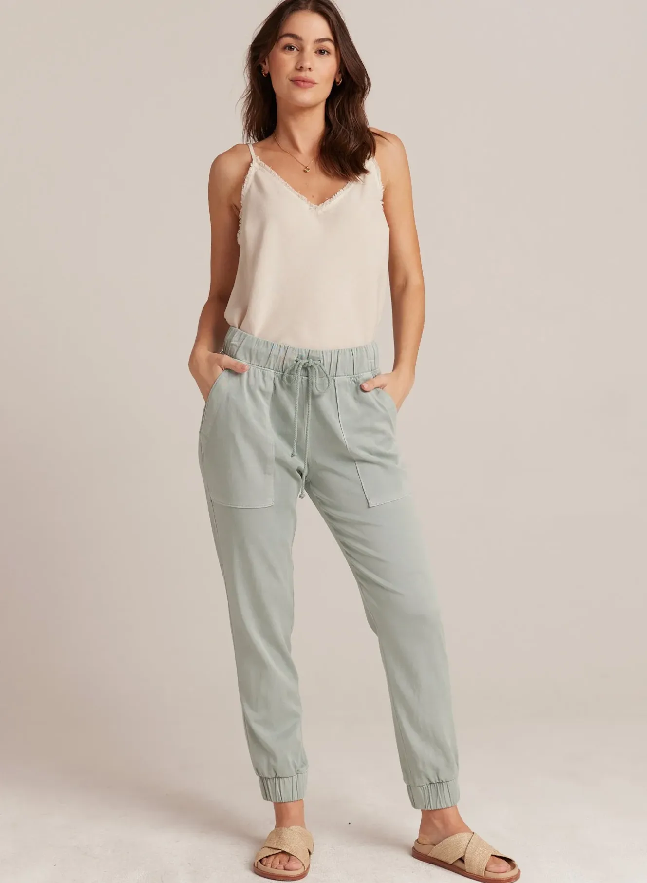 Bella Dahl Pocket Jogger - Oasis Green sold by Boutique with Grace