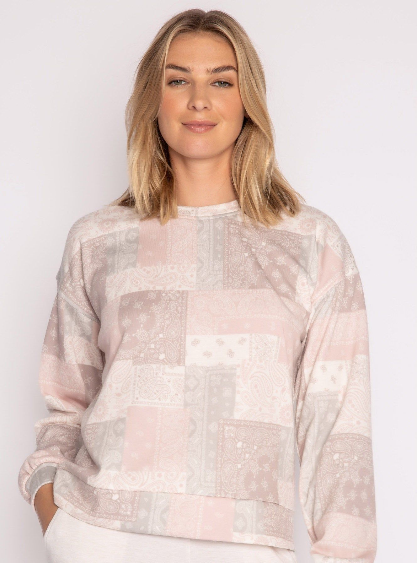 PJ Salvage Bandanorama Lounge Set - Ivory sold by Boutique with Grace product image thumbnail 3