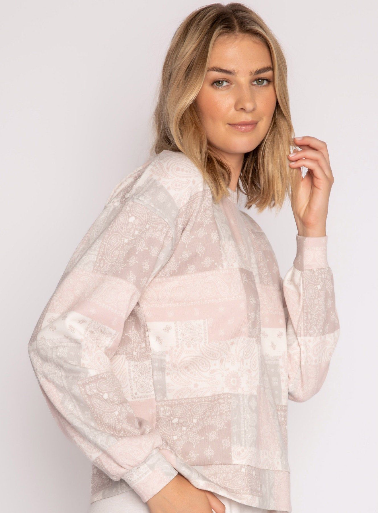 PJ Salvage Bandanorama Lounge Set - Ivory sold by Boutique with Grace product image thumbnail 2