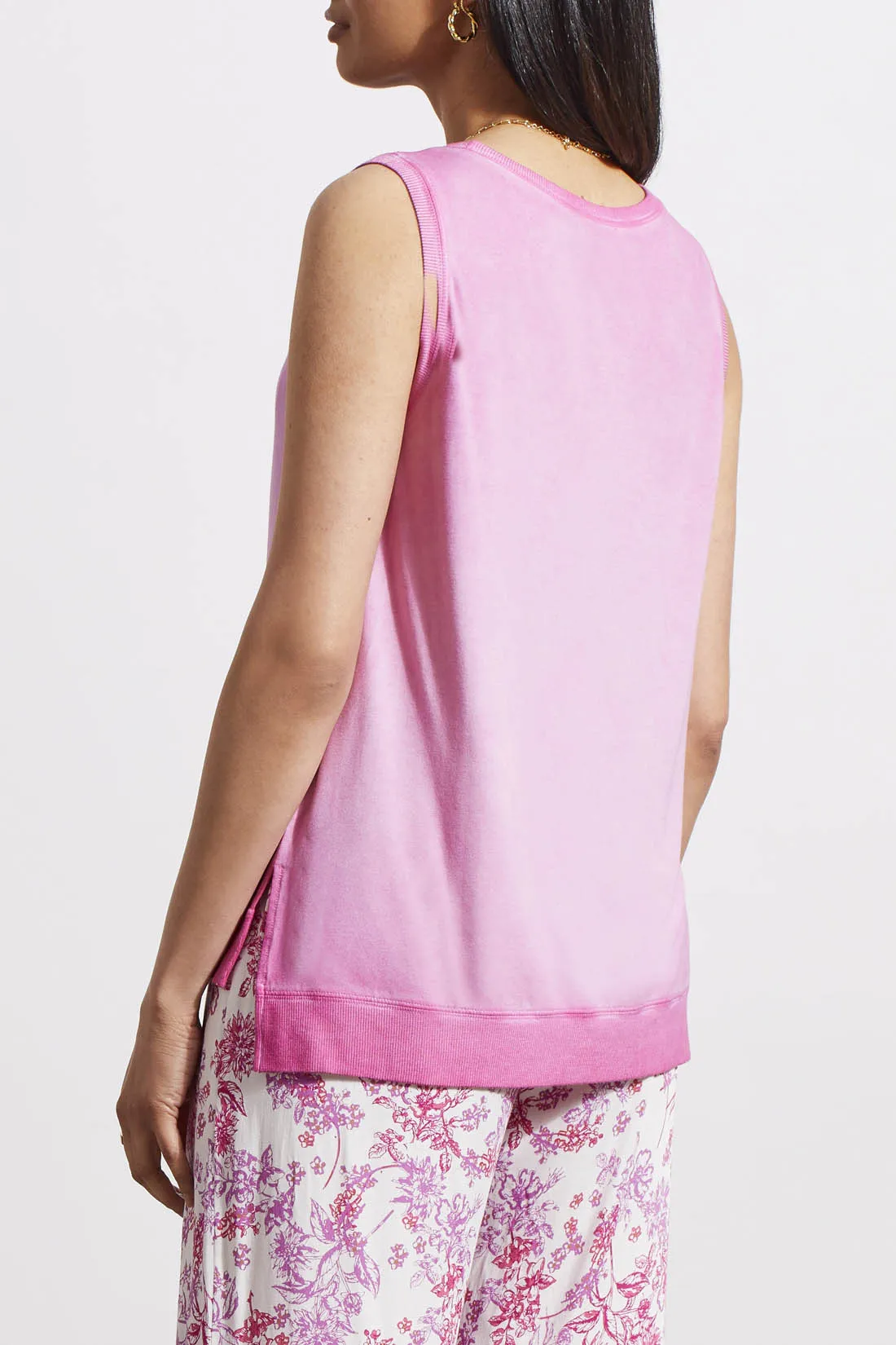 Tribal High-Low Tank - Pink sold by Boutique with Grace product image thumbnail 4