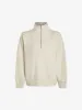 Varley Hawley Half Zip - Ivory Marl Fleck sold by Boutique with Grace