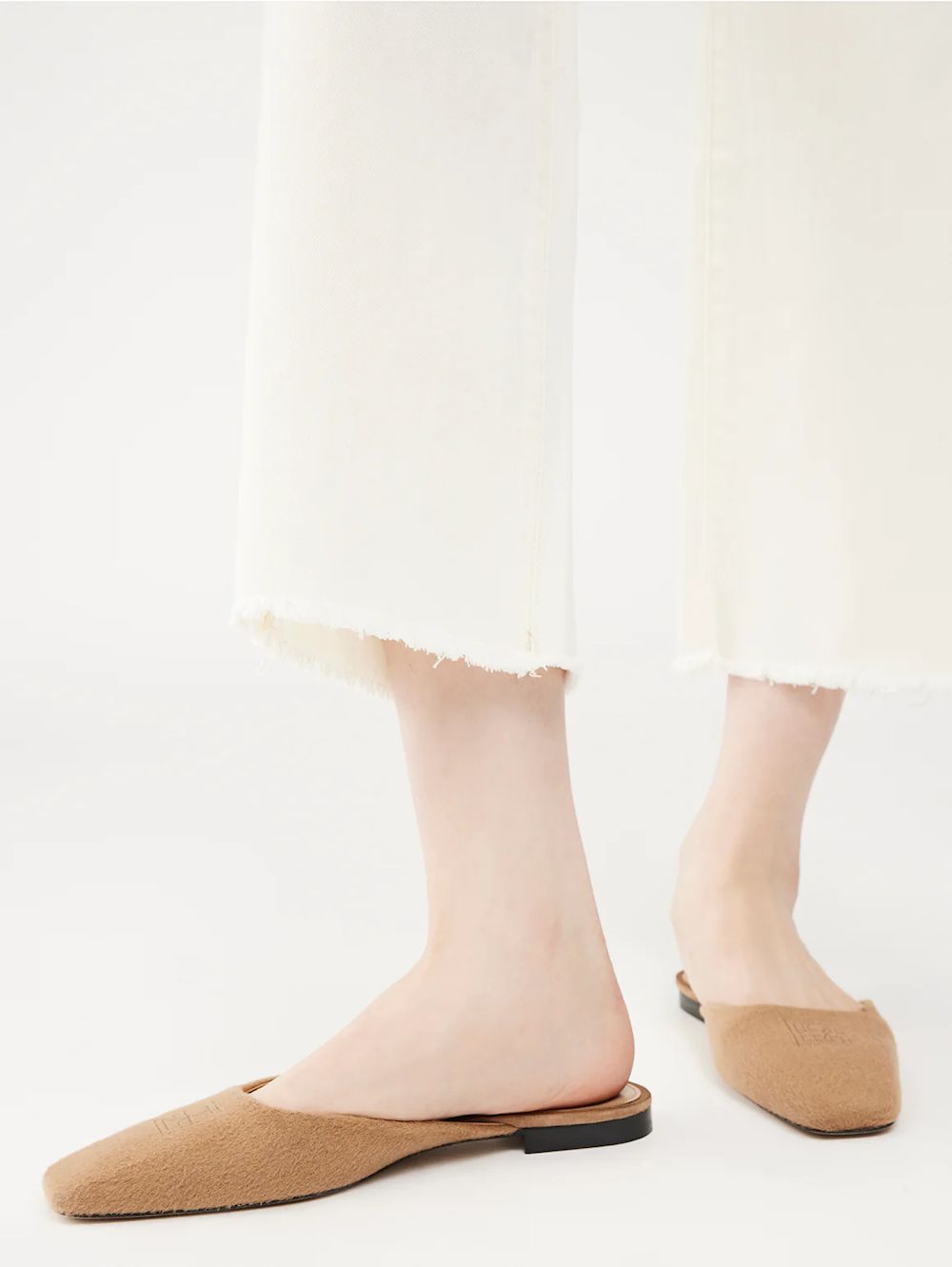 DL1961 Hepburn Wide Leg - Eggshell sold by Boutique with Grace product image thumbnail 5