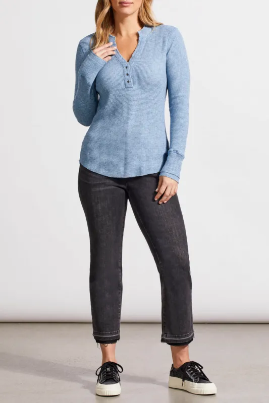 Tribal Nala Henley - Blue Jay sold by Boutique with Grace