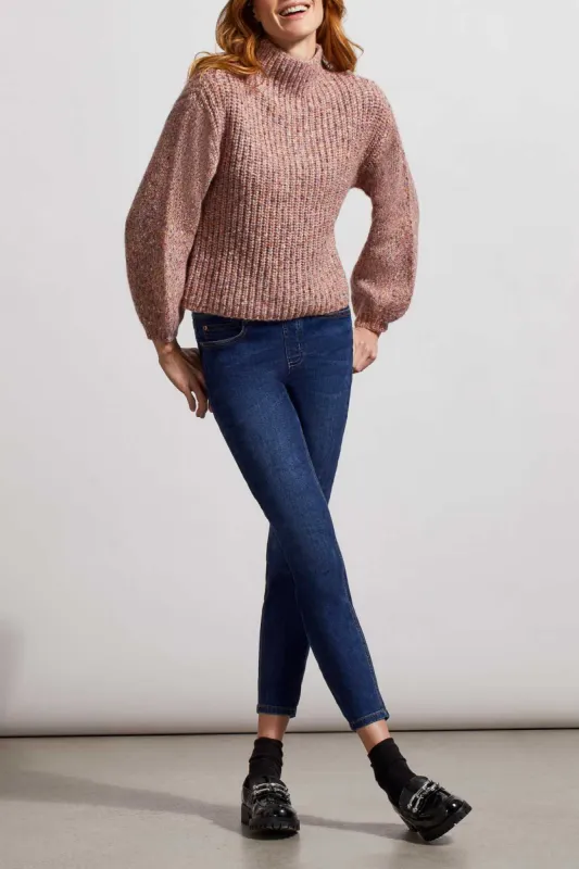 Tribal Sophie Funnel Neck Sweater - Rose Blush sold by Boutique with Grace