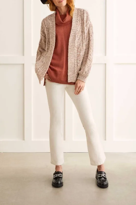 Tribal Cocoon Cardigan - Oyster sold by Boutique with Grace