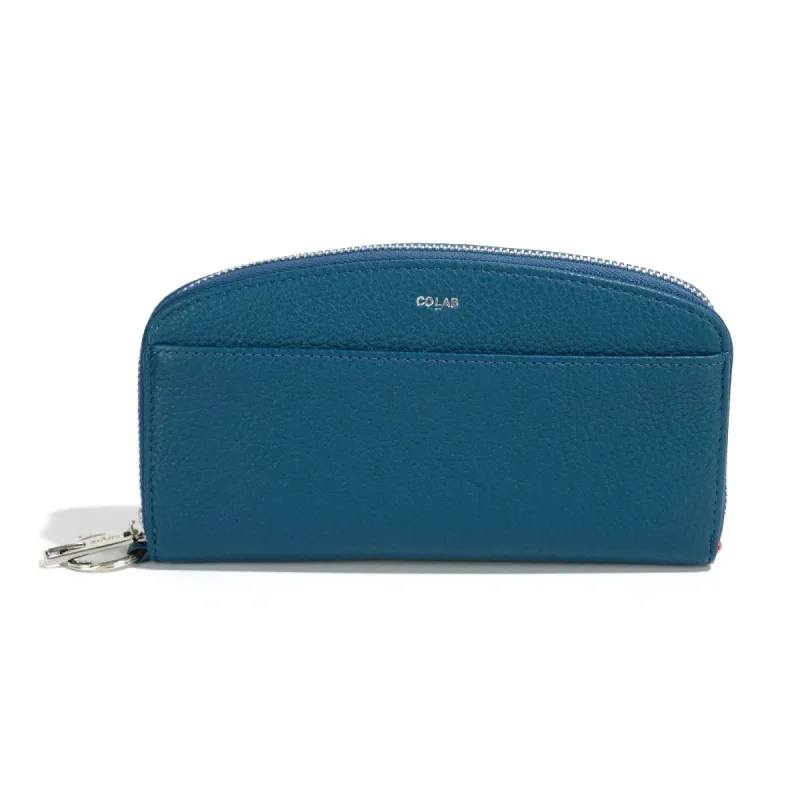 co-lab Isla Zip Wallet - Phthalo sold by Boutique with Grace