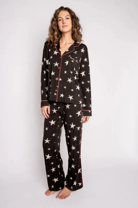 PJ Salvage Bedtime Stories PJ Set - Slate Stars sold by Boutique with Grace
