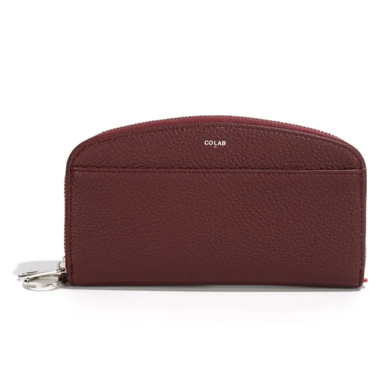 co-lab Isla Zip Wallet - Burgundy sold by Boutique with Grace