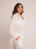 Bella Dahl Oversized Pocket Button-Down - White sold by Boutique with Grace