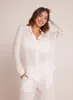 Bella Dahl Oversized Pocket Button-Down - White sold by Boutique with Grace