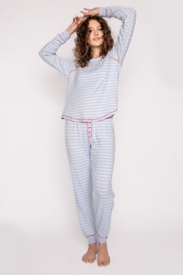 PJ Salvage Mountain Mama PJ Set - Blue Mist sold by Boutique with Grace