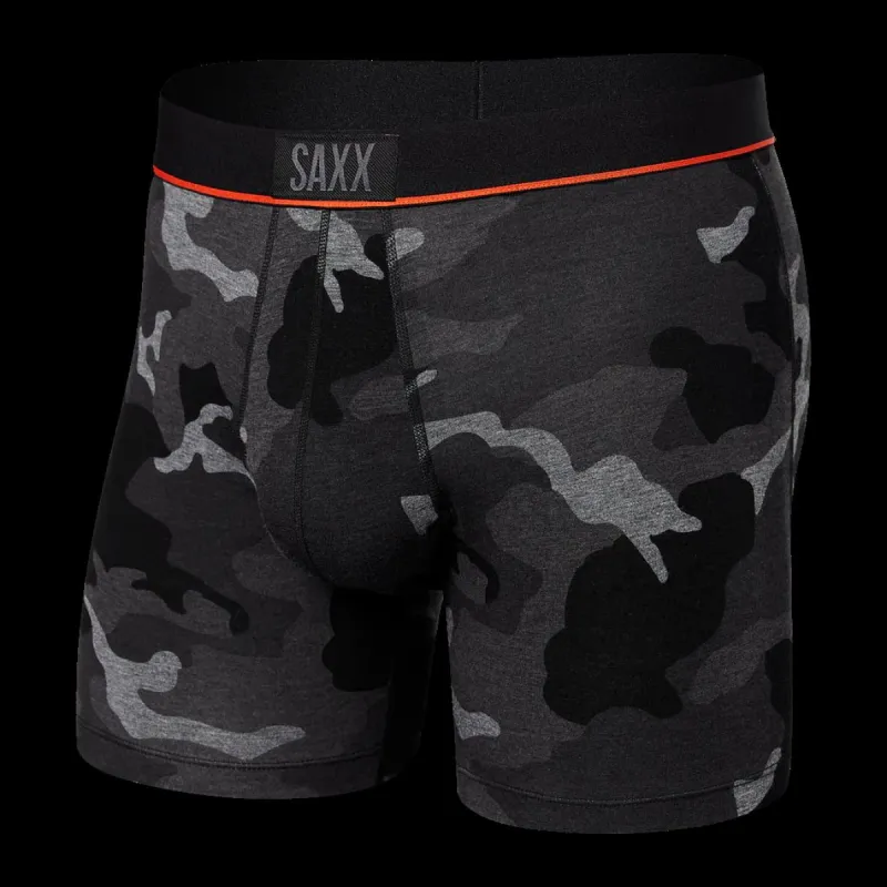 Saxx Vibe Super Soft Boxer Brief - Supersize Camo Black sold by Boutique with Grace