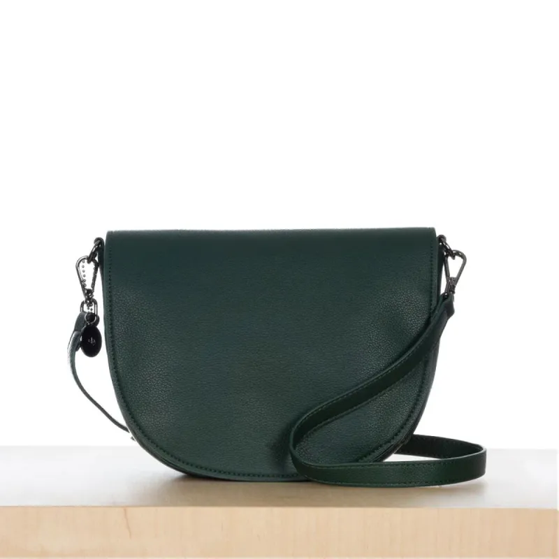 Ela Mini Saddle Bag - Forest Green sold by Boutique with Grace