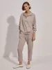 Varley Hawley Half Zip - Taupe Marl sold by Boutique with Grace