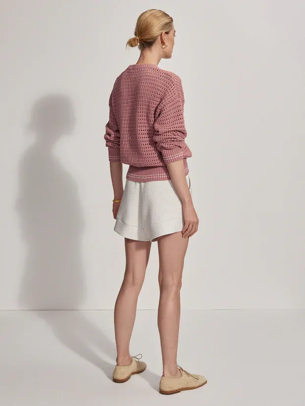 Varley Fox Knit Crew - Wood Rose sold by Boutique with Grace product image thumbnail 5