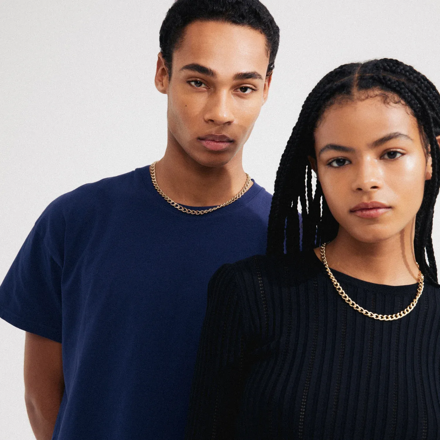 Pilgrim Charm Recycled Curb Necklace - Gold sold by Boutique with Grace product image thumbnail 2