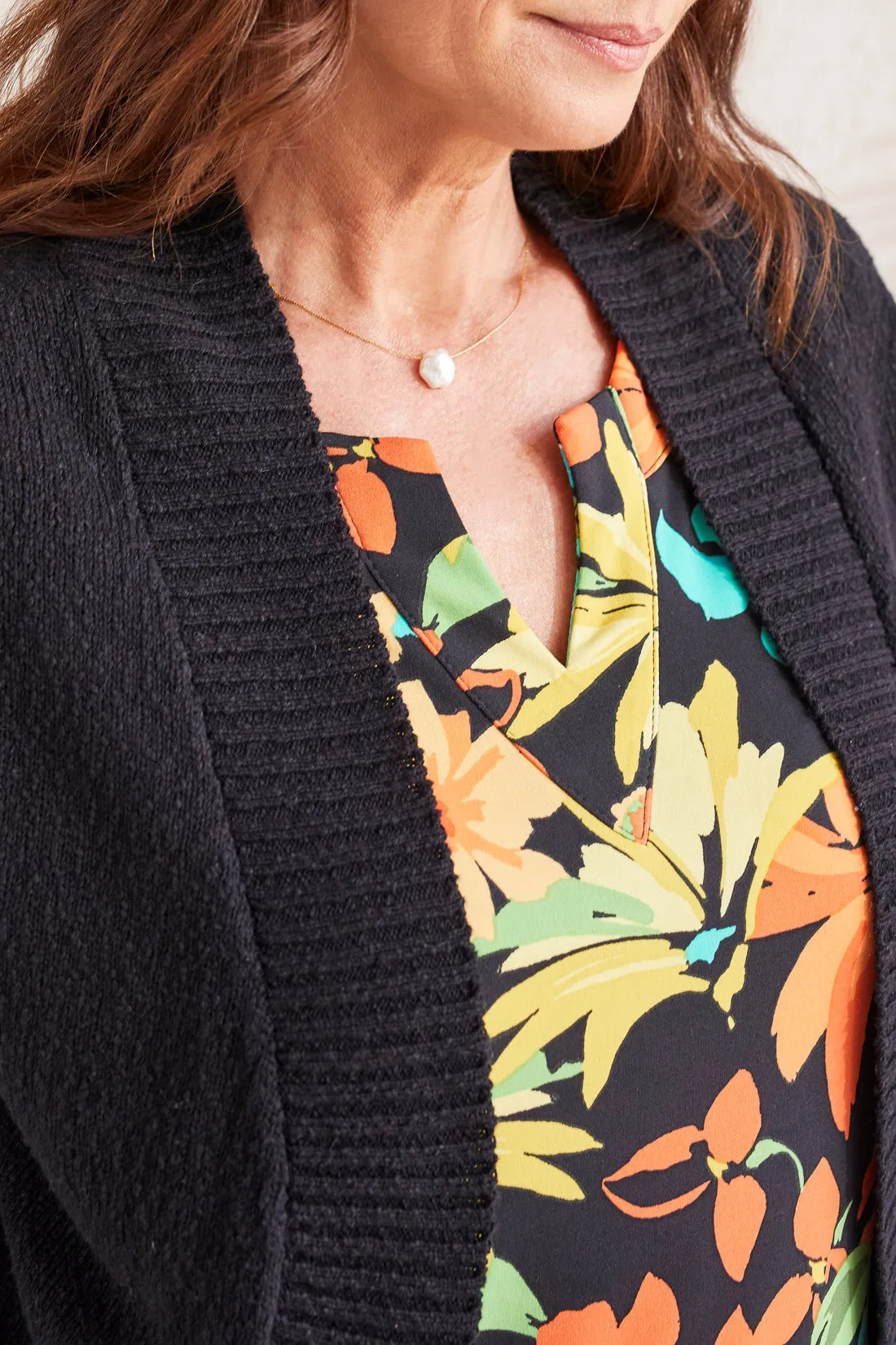 Tribal Gabby Cardi - Black sold by Boutique with Grace product image thumbnail 3