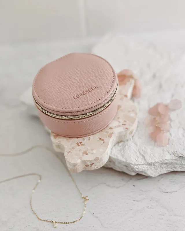 Louenhide Sisco Jewelry Case - Baby Pink sold by Boutique with Grace
