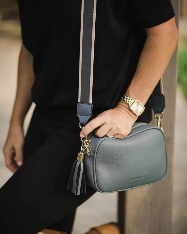 Louenhide Jacinta Crossbody Bag - Steel Blue sold by Boutique with Grace