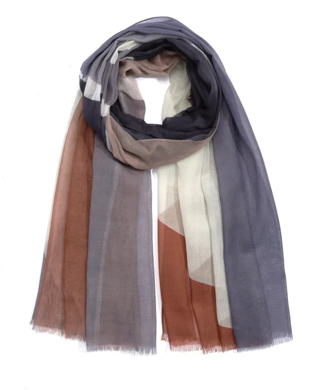 Echo Gallery Wrap Scarf - Black sold by Boutique with Grace