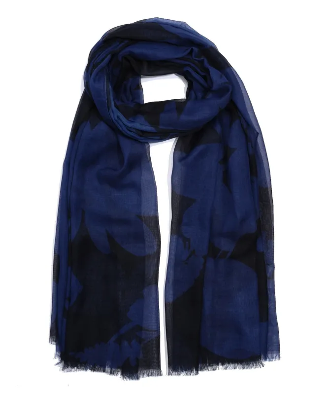 Echo Flower Burst Wrap - Navy sold by Boutique with Grace
