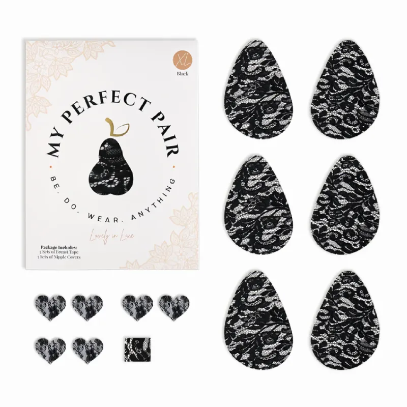 My Perfect Pair Breast Tape - Lovely Lace Champagne sold by Boutique with Grace