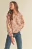 &merci Floral Blouse - Dusty Pink sold by Boutique with Grace
