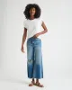 Splendid Faye 1x1 Rib Tee - White sold by Boutique with Grace