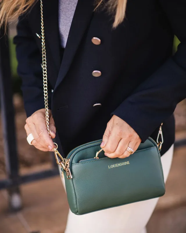 Louenhide Zara Crossbody Bag - Fern Green sold by Boutique with Grace