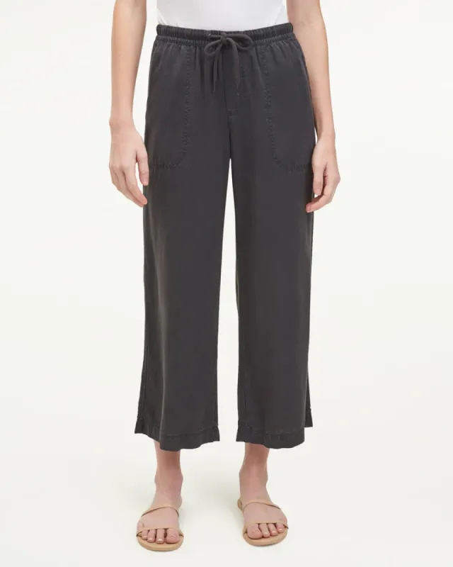 Splendid Angie Wide Leg Crop - Lead sold by Boutique with Grace