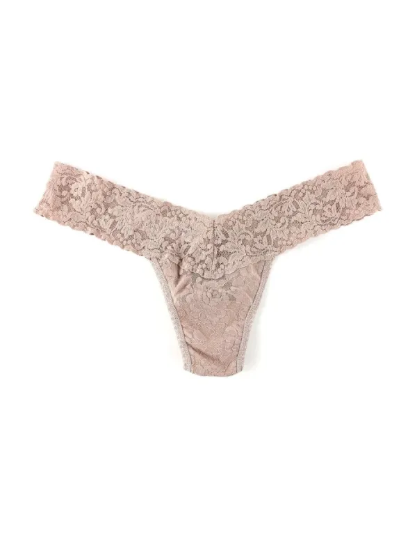 Hanky Panky Low Rise Thong - Taupe sold by Boutique with Grace