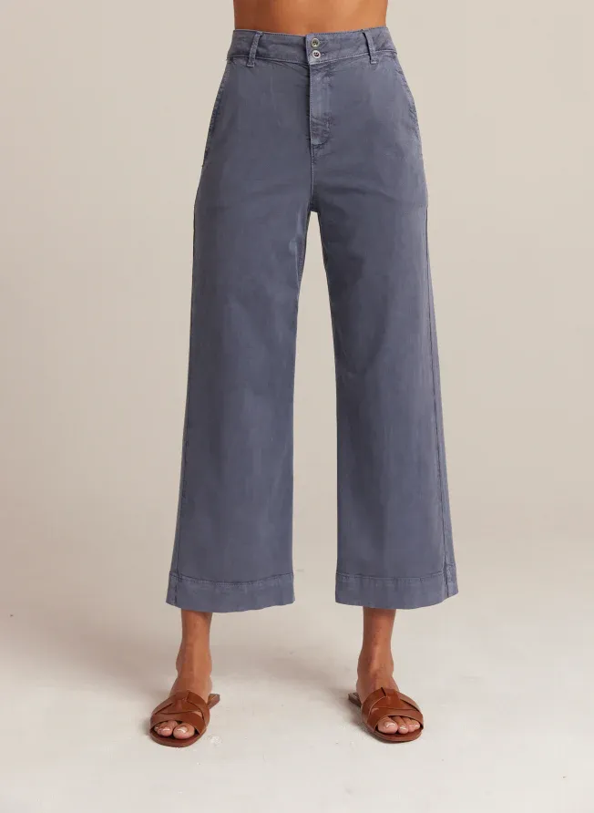 Bella Dahl Saige Wide Leg Crop - Blue Marina sold by Boutique with Grace product image thumbnail 2