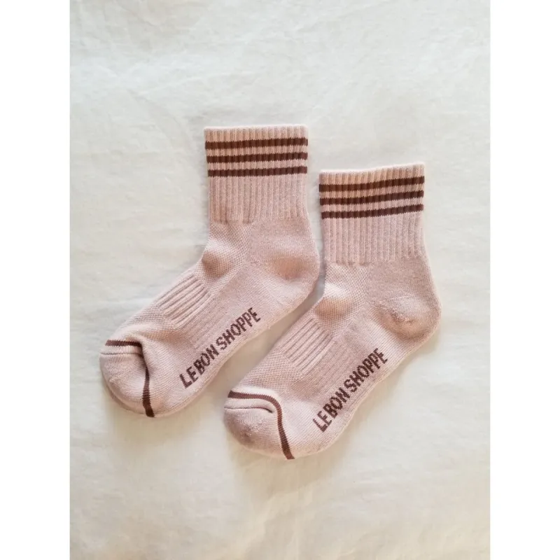 Le Bon Shoppe Girlfriend Socks - Bellini sold by Boutique with Grace